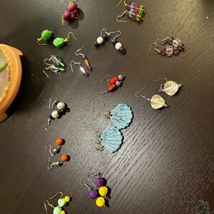 Lot of Earrings 15 pairs